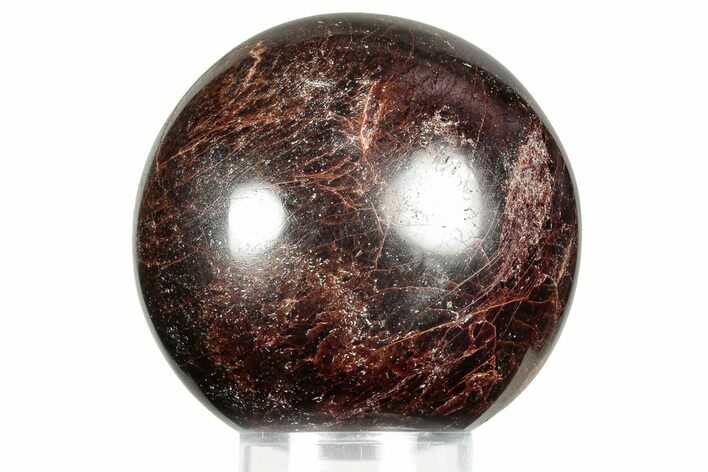 Polished Almandine Garnet Sphere - India #359918